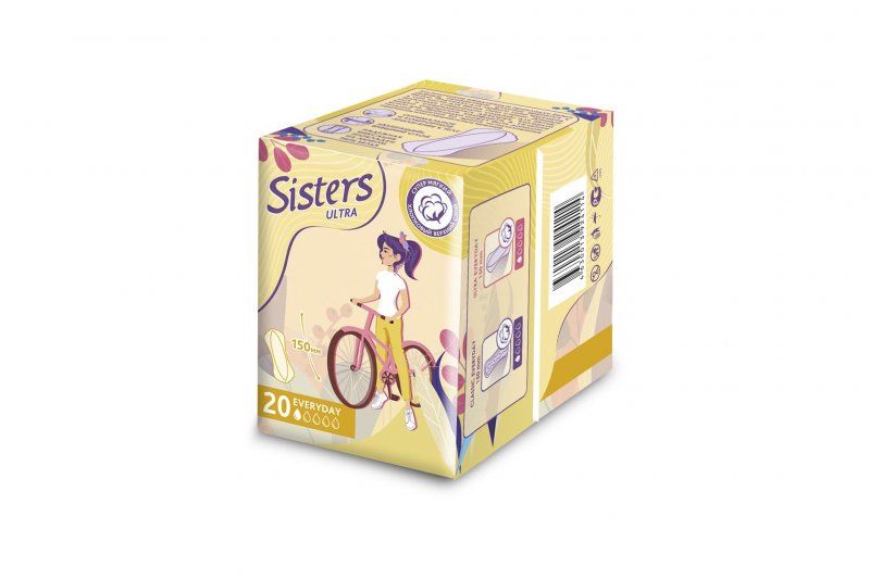 фото упаковки Sisters Ultra прокладки женские гигиенические