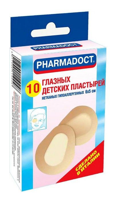 фото упаковки Pharmadoct Пластырь глазной детский