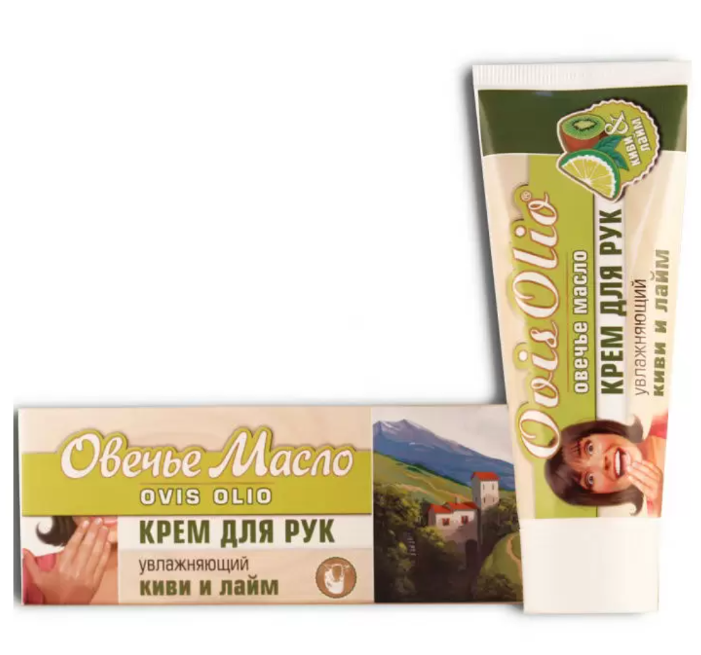 фото упаковки Овечье масло Ovis Olio крем для рук увлажняющий