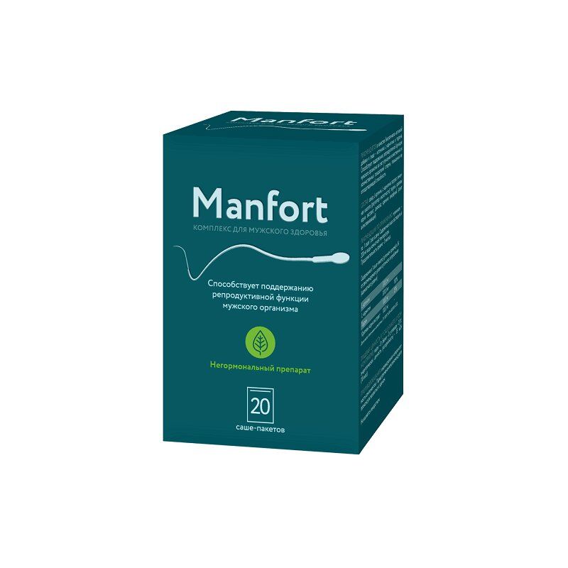 фото упаковки Manfort Комплекс для мужского здоровья