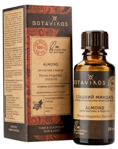 фото упаковки Botavikos Миндаль Сладкий масло косметическое жирное