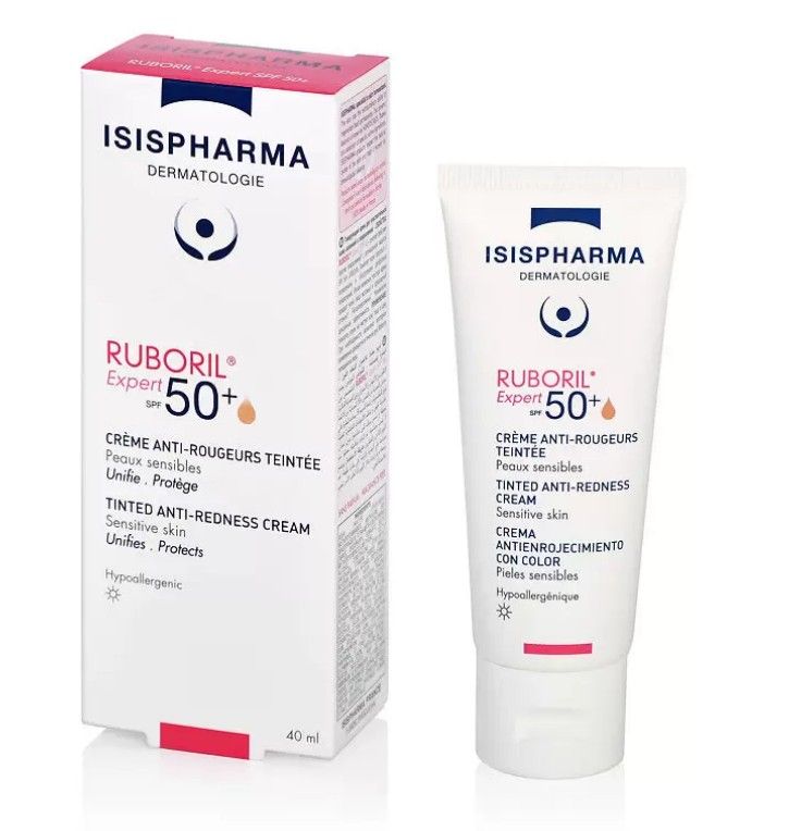 фото упаковки Isispharma Ruboril Expert Крем дневной тонирующий SPF 50+