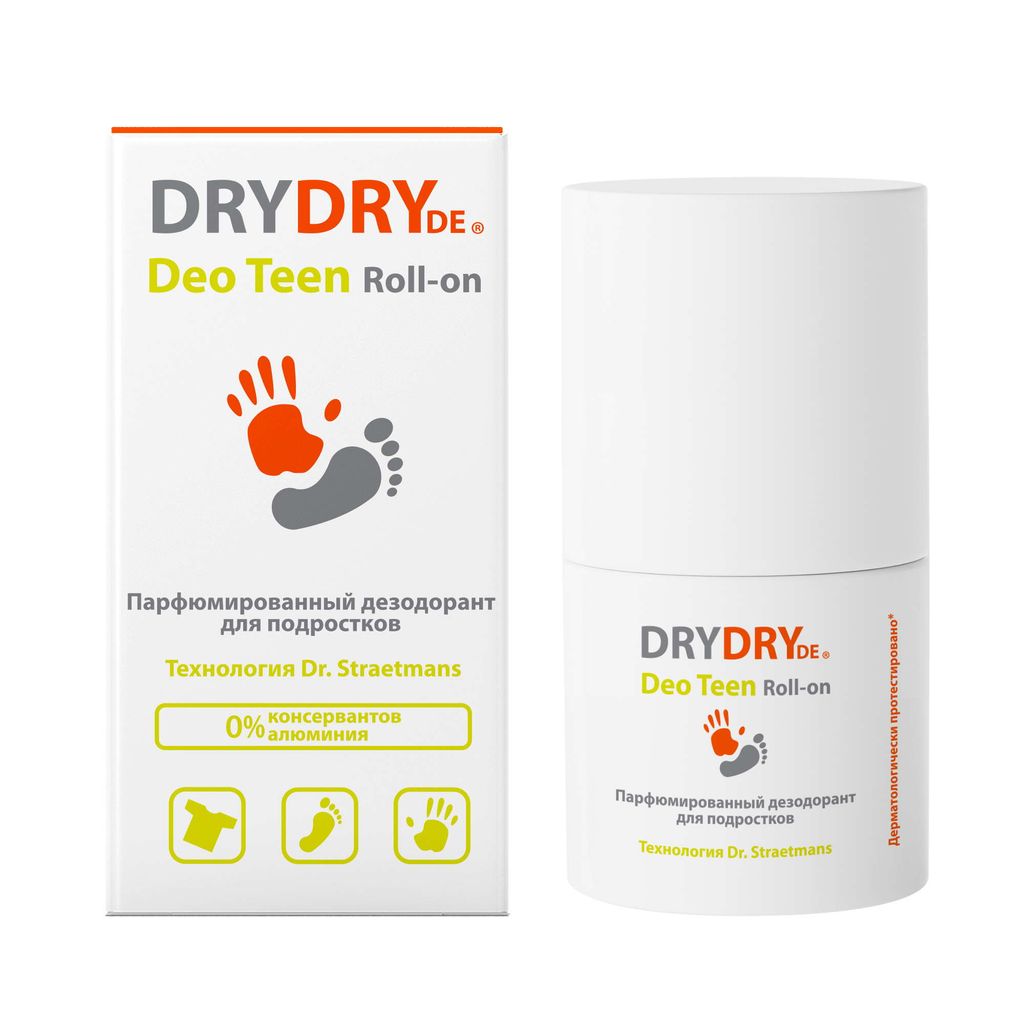 фото упаковки Dry Dry Deo Teen дезодорант для подростков