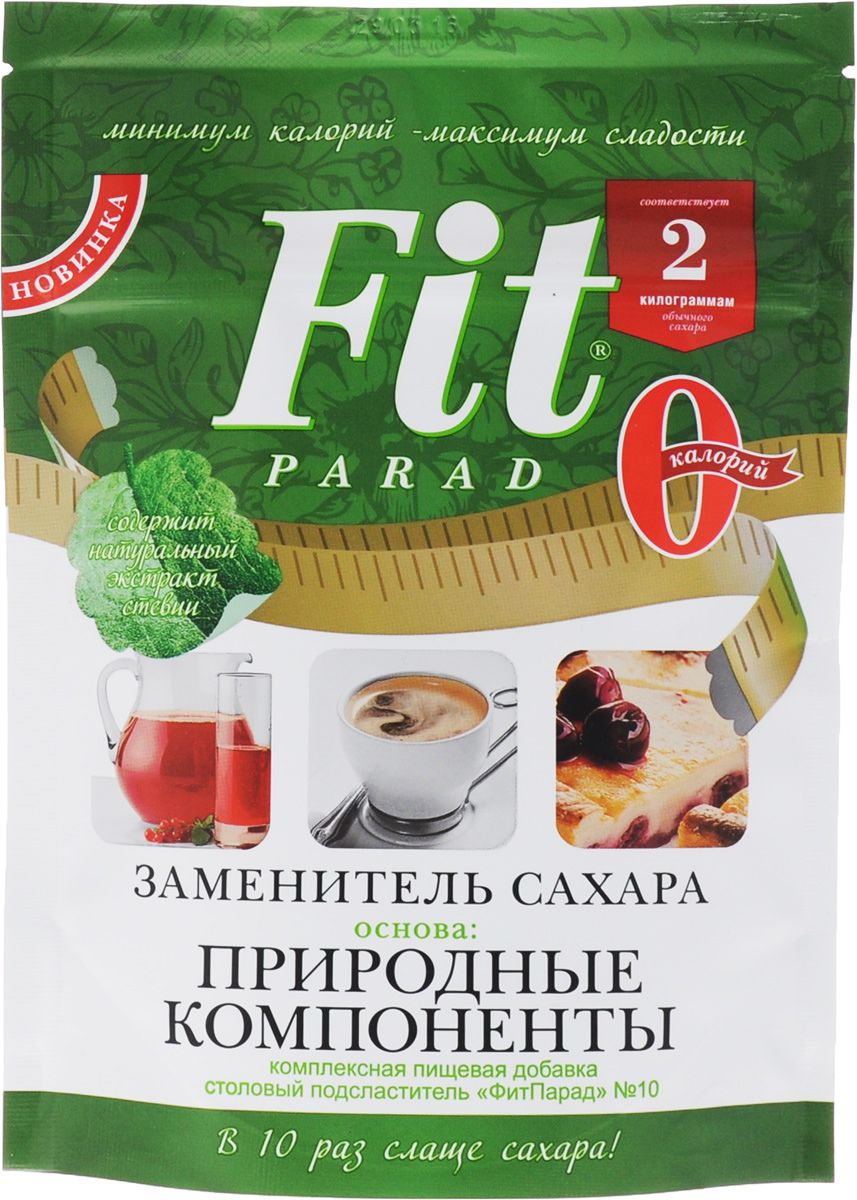 фото упаковки Fit Parad Заменитель сахара