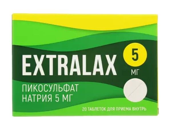 фото упаковки Extralax Пикосульфат натрия