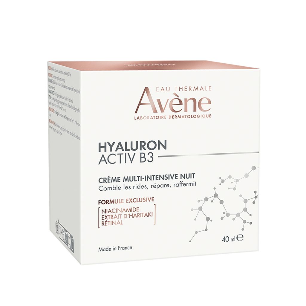 Avene Hyaluron Active B3 Крем интенсивный ночной, крем, регенерирующий, 40 мл, 1 шт.