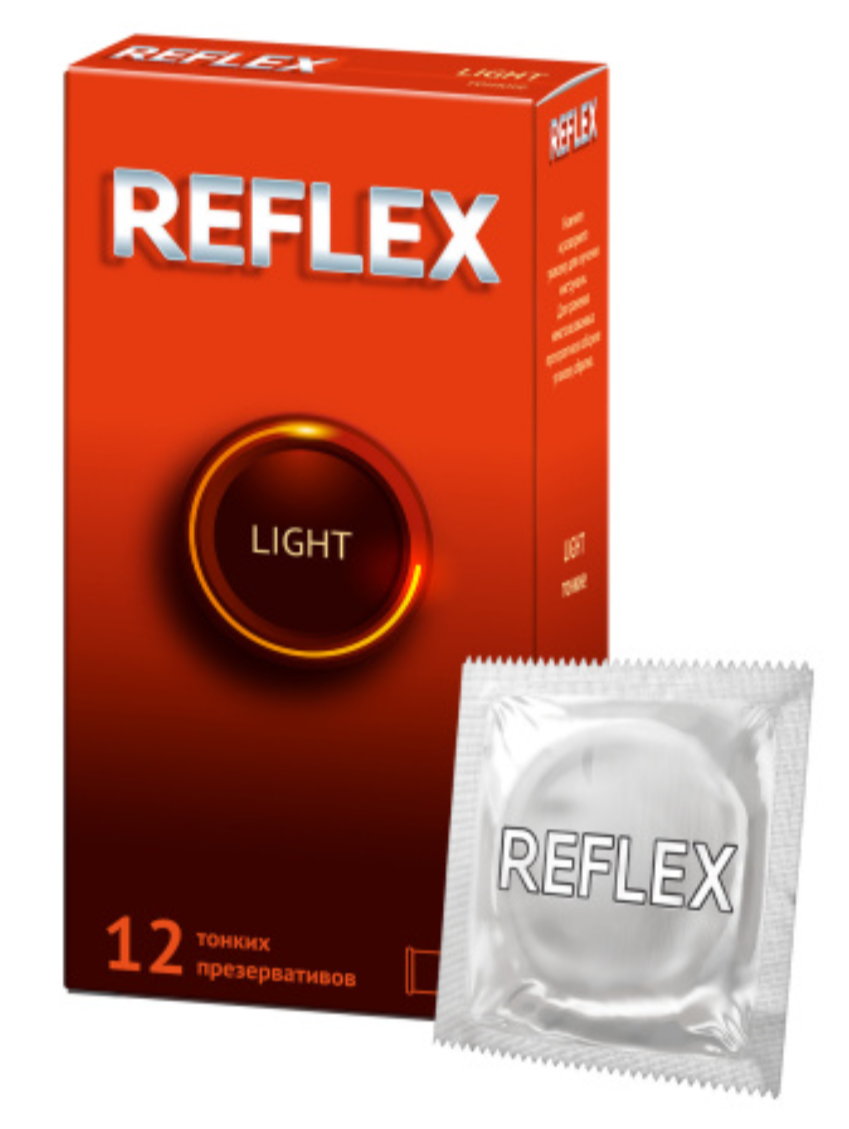 фото упаковки Reflex Light Презервативы в смазке