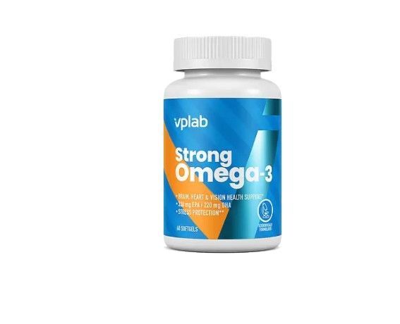 фото упаковки Vplab Strong Omega-3