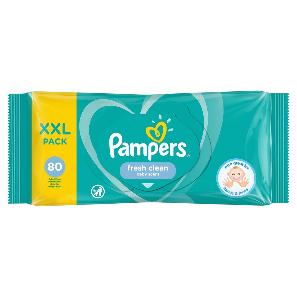 фото упаковки Pampers Fresh clean Салфетки влажные детские