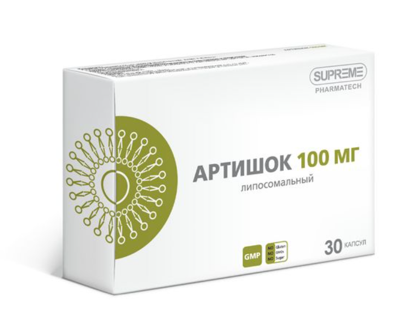 фото упаковки Supreme Pharmatech Артишок липосомальный