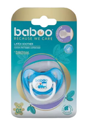 Baboo Соска-пустышка латексная круглая Transport, для детей с рождения, 1 шт.
