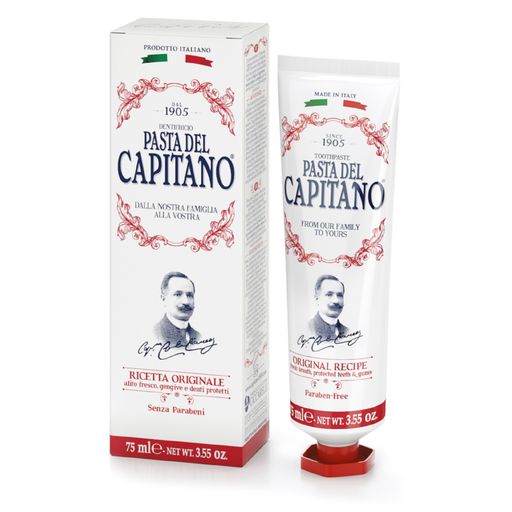 Pasta del Capitano Паста зубная Оригинальный рецепт, паста зубная, 75 мл, 1 шт.