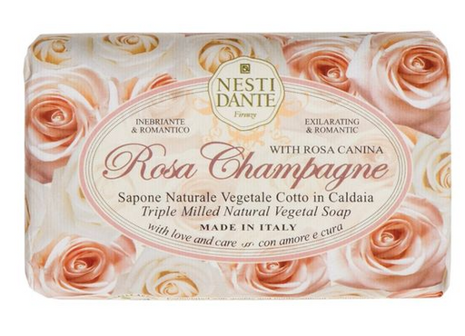 Nesti Dante Мыло Rose Champagne, мыло, 150 г, 1 шт.