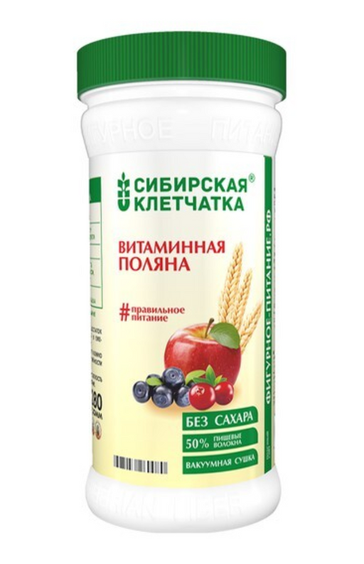 Сибирская клетчатка Витаминная поляна, 280 г, 1 шт.