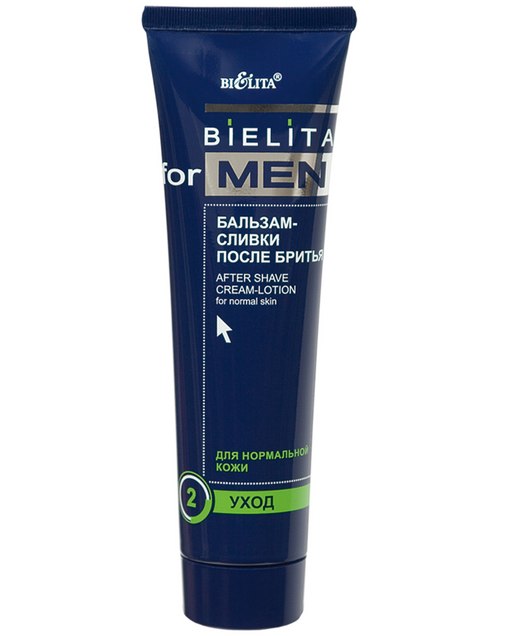 Belita For men Бальзам-сливки после бритья, бальзам, для нормальной кожи, 100 мл, 1 шт.