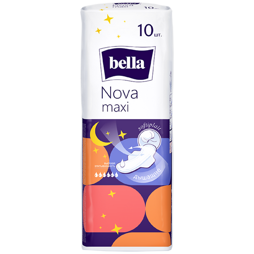 Bella Nova Maxi Прокладки, прокладка, 10 шт.