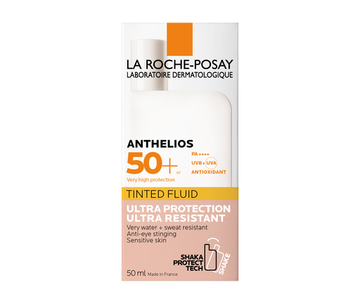 La Roche-Posay Anthelios UVMUNE 400 флюид для лица SPF50+, крем для лица, тонирующий эффект, 50 мл, 1 шт.
