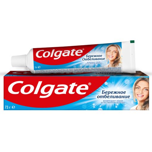 Colgate Бережное Отбеливание зубная паста, паста зубная, 50 мл, 1 шт.